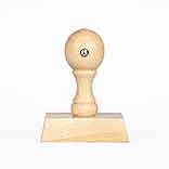 Wooden stamp